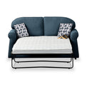 Giselle Midnight Soft Weave 2 Seater Sofabed with Mono Scatter Cushions from Roseland Furniture
