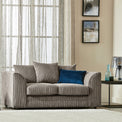 Bletchley Charcoal  Jumbo Cord 2 Seater Sofa from Roseland Furniture