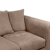 Bletchley Coffee Jumbo Cord 2 Seater Sofa for Living Room from Roseland Furniture