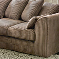 Bletchley Coffee Jumbo Cord 2 Seater Sofa for Living Room from Roseland Furniture