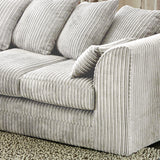 Bletchley Cream Jumbo Cord 2 Seater Sofa from Roseland Furniture