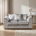 Tamara Crushed Velvet 2 Seater Sofa by Roseland Furniture