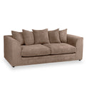 Bletchley Coffee Jumbo Cord 3 Seater Couch from Roseland Furniture