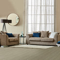 Bletchley Coffee Jumbo Cord 3 Seater Sofa from Roseland Furniture