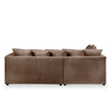 Bletchley Coffee Left Hand Jumbo Cord Chaise Sofa from Roseland Furniture