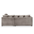 Bletchley Charcoal Right Hand Jumbo Cord Chaise Sofa