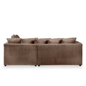 Bletchley Coffee Right Hand Jumbo Cord Chaise Sofa from Roseland Furniture