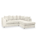 Bletchley Cream Right Hand Jumbo Cord Chaise Couch from Roseland Furniture