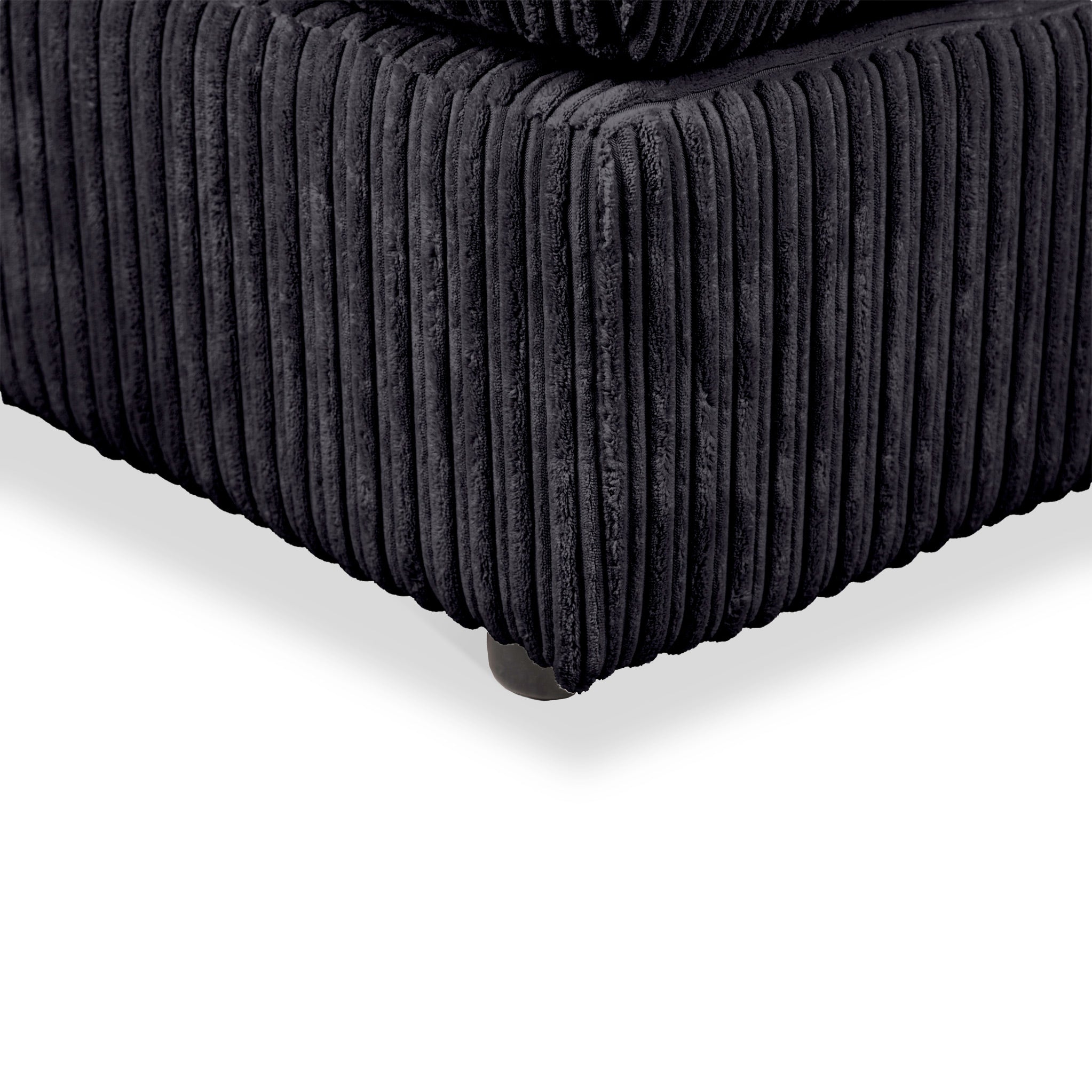 Bletchley Upholstered Jumbo Cord Fabric Footstool Roseland