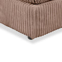 Bletchley Coffee Jumbo Cord Footstool from Roseland Furniture