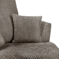 Bletchley Charcoal Jumbo Cord Swivel Chair from Roseland Furniture