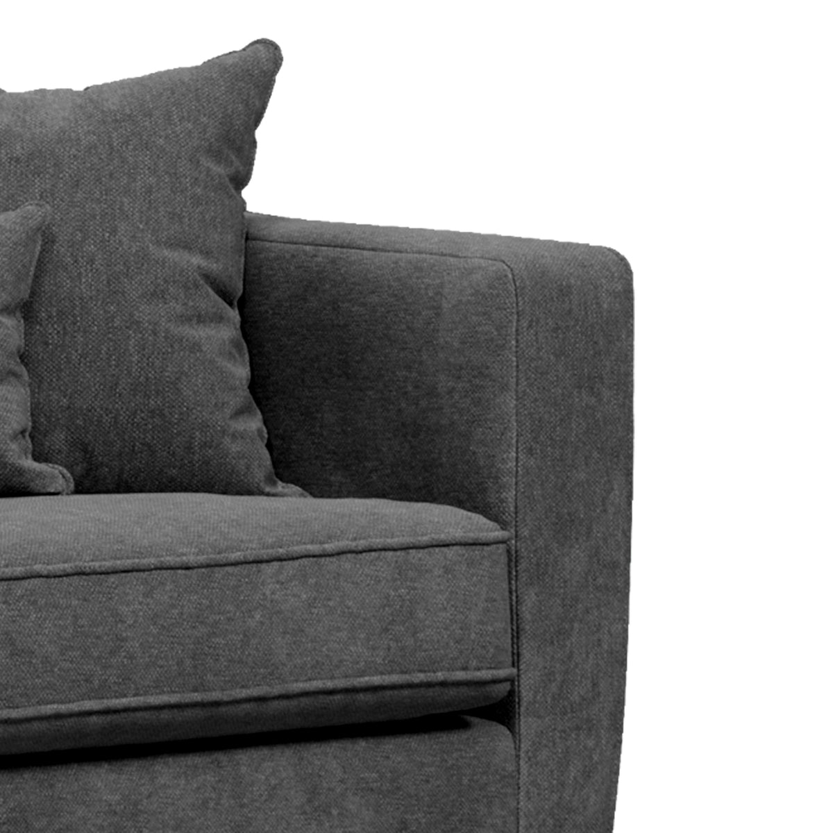 Claridge Soft Chenille 2 Seater Sofa Heather from Roseland Furniture