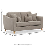 Claridge Soft Chenille 2 Seater  from Roseland Furniture
