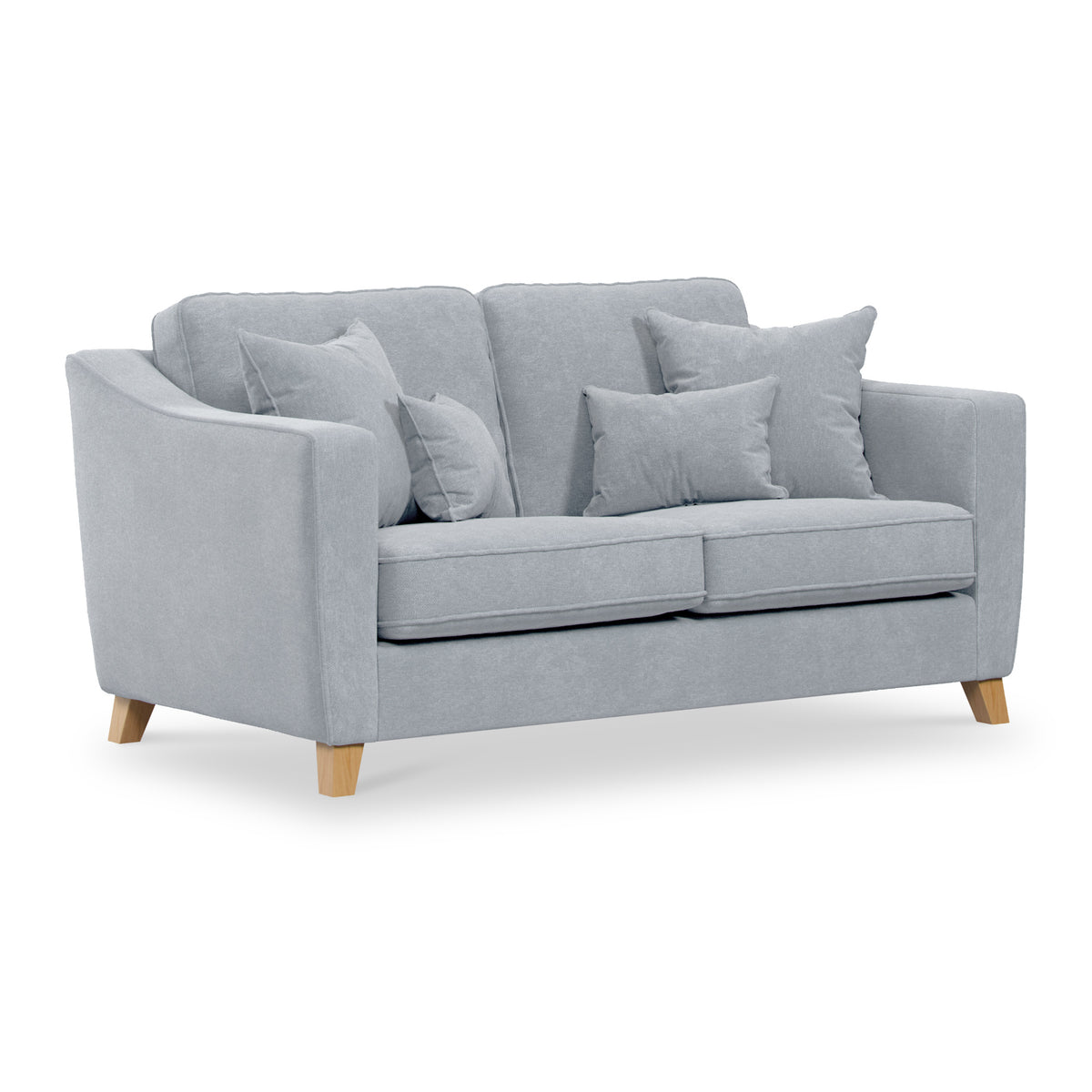 Claridge Soft Chenille 2 Seater Sofa Ice from Roseland Furniture
