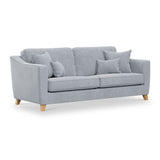 Claridge Soft Chenille 4 Seater Sofa Ice from Roseland Furniture