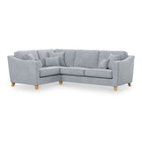 Claridge Soft Chenille Right Hand Corner Sofa Ice from Roseland Furniture