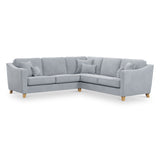 Claridge Soft Chenille Corner Sofa Ice from Roseland Furniture