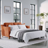 Claridge Soft Chenille 2 Seater Sofabed Terra Life2 from Roseland Furniture