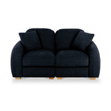 Cloud 2 Seater Sofa Deep Blue Front1 from Roseland Furniture