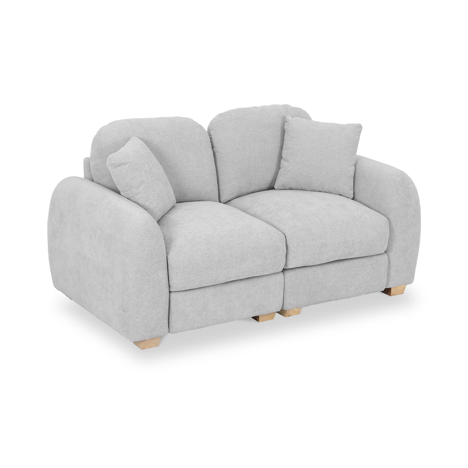 Cloud 2 Seater Sofa Fog from Roseland Furniture