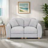 Cloud 2 Seater Sofa Fog from Roseland Furniture