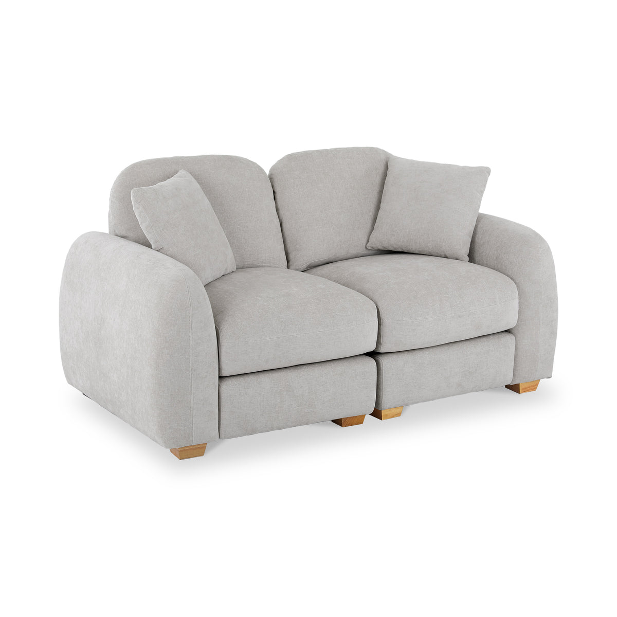 Cloud 2 Seater Sofa Fog Angle2 from Roseland Furniture