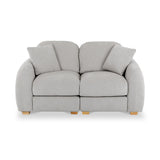 Cloud 2 Seater Sofa Fog Front1 from Roseland Furniture