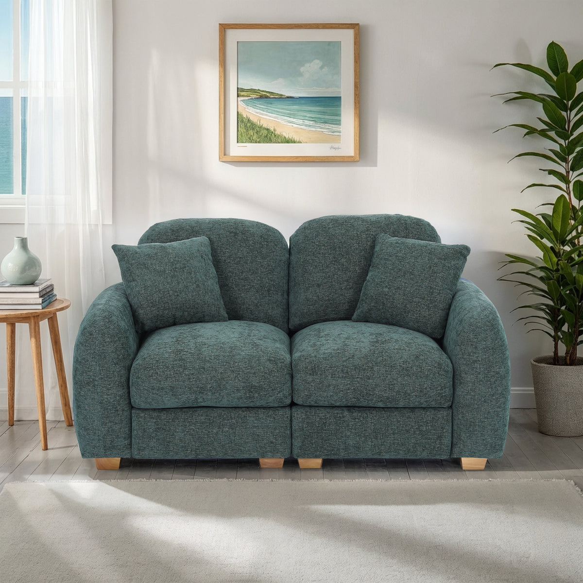 Cloud 2 Seater Sofa Moss from Roseland Furniture