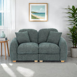 Cloud 2 Seater Sofa Moss Green from Roseland Furniture