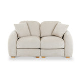 Cloud 2 Seater Sofa Natural Haze Front1 from Roseland Furniture