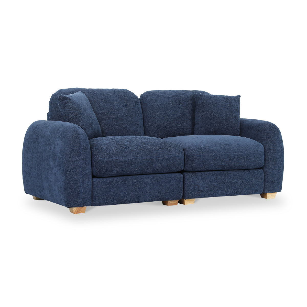 Cloud 3 Seater Sofa Deep Blue from Roseland Furniture