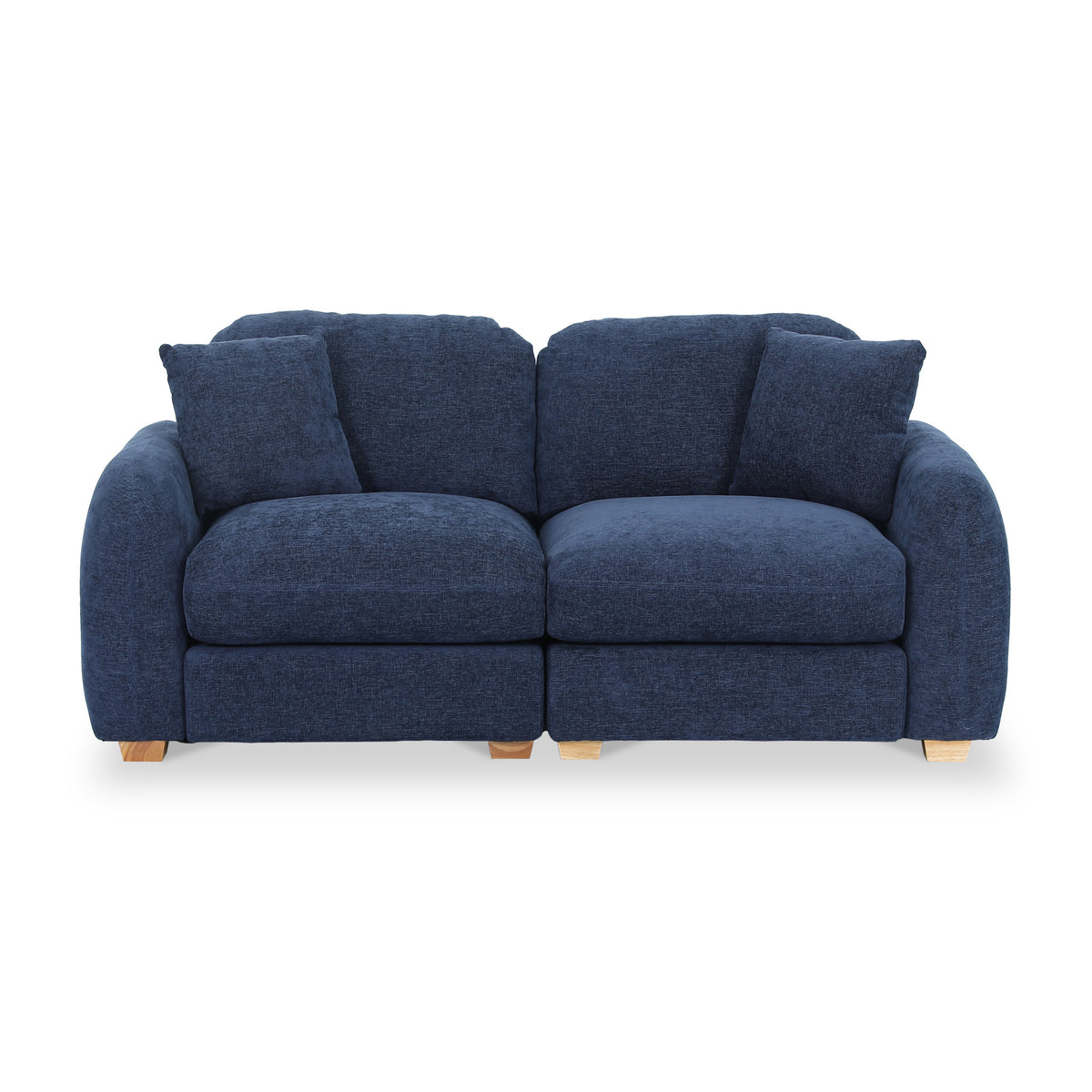 Cloud 3 Seater Sofa Deep Blue from Roseland Furniture