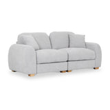 Cloud 3 Seater Sofa Fog from Roseland Furniture