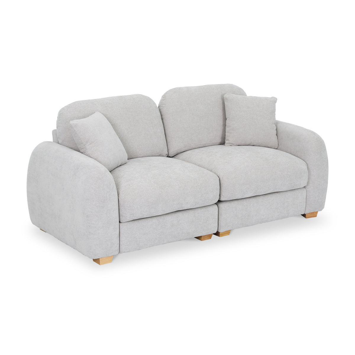 Cloud 3 Seater Sofa Fog from Roseland Furniture