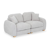 Cloud 3 Seater Sofa Fog from Roseland Furniture