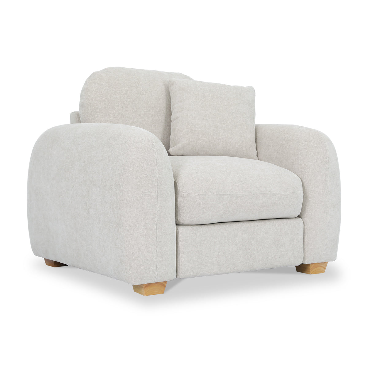 Cloud Armchair Natural Haze from Roseland Furniture
