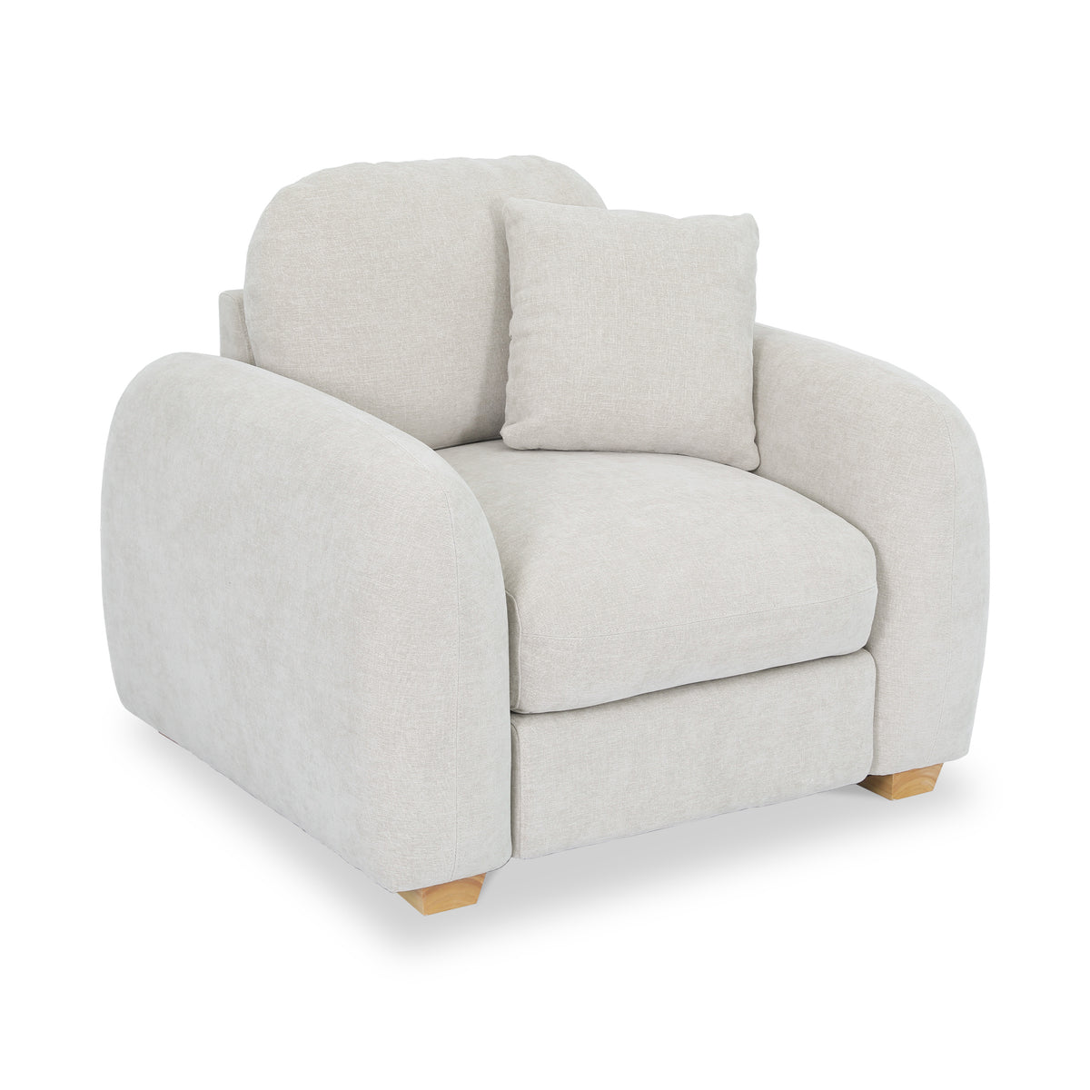 Cloud Armchair Natural Haze from Roseland Furniture