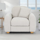 Cloud Armchair Natural Haze from Roseland Furniture