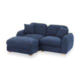 Cloud Chaise Sofa Deep Blue from Roseland Furniture