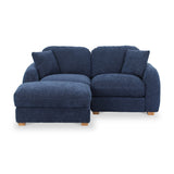Cloud Chaise Sofa Deep Blue from Roseland Furniture