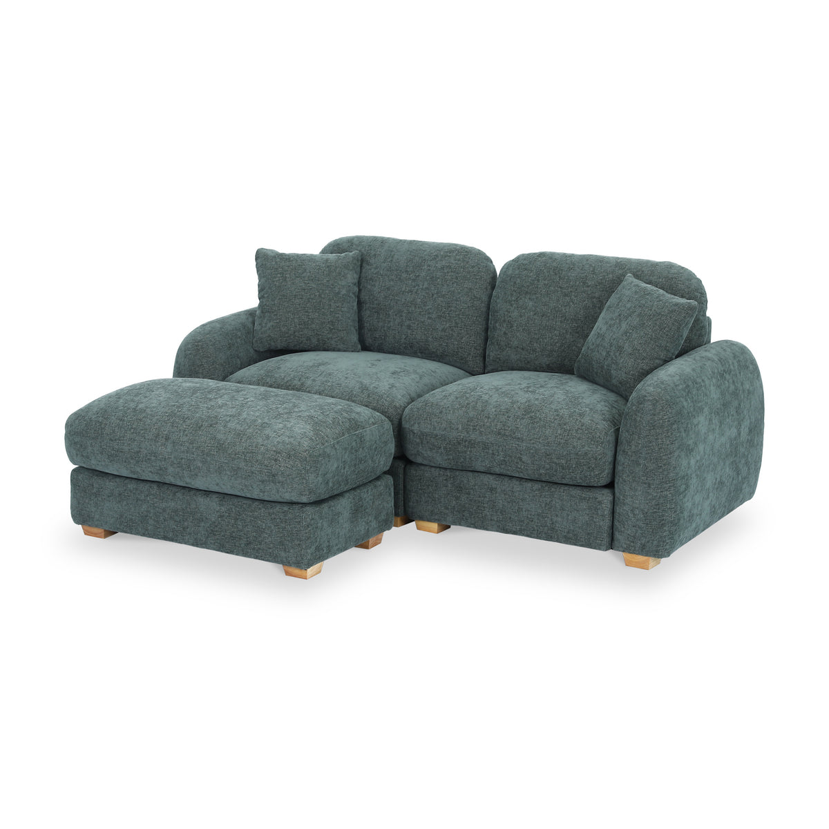 Cloud Chaise Sofa Moss from Roseland Furniture