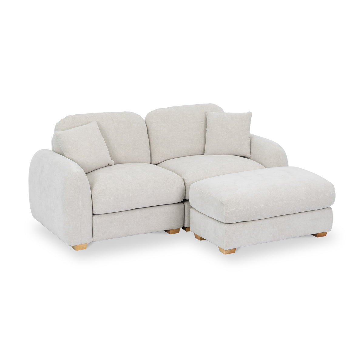 Cloud Chaise Sofa Natural Haze from Roseland Furniture
