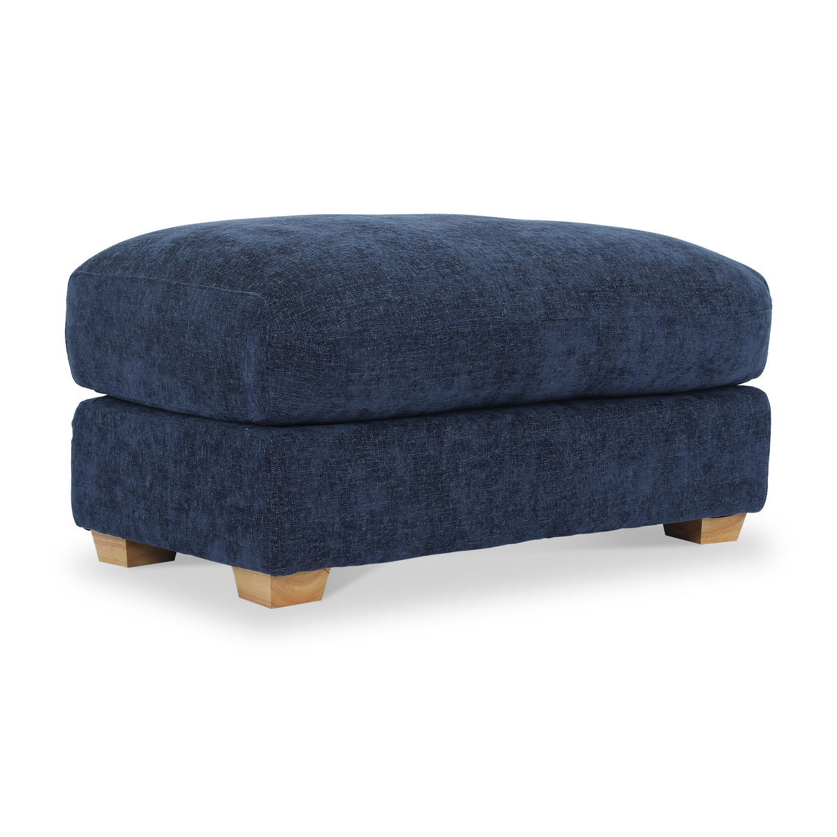 Cloud Footstool Deep Blue from Roseland Furniture