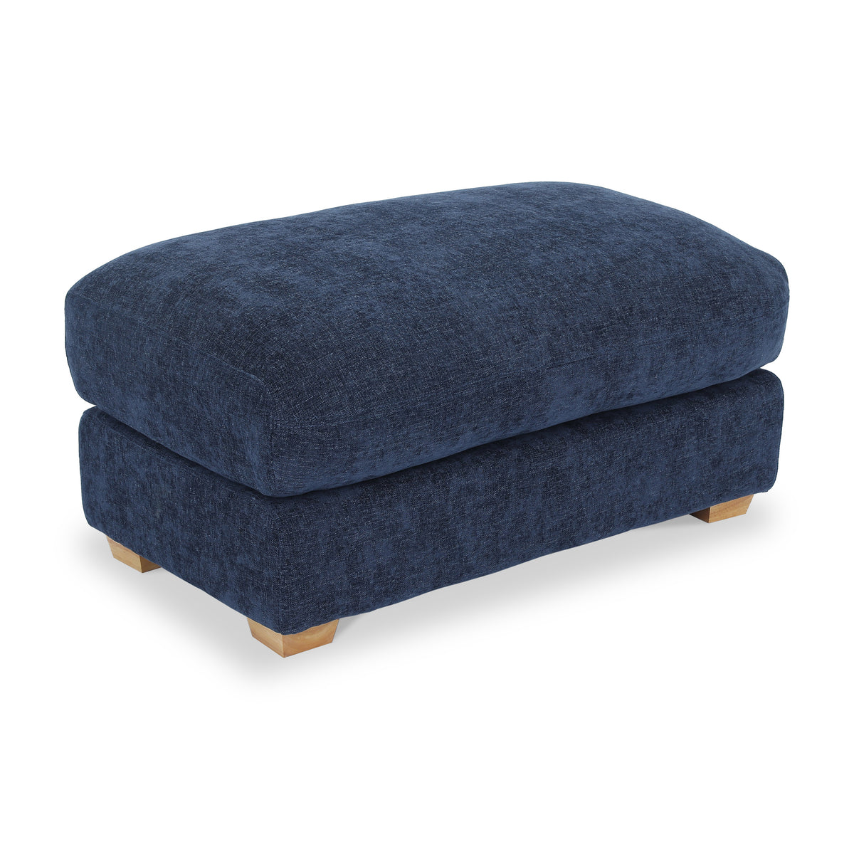 Cloud Footstool Deep Blue from Roseland Furniture