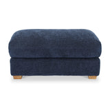 Cloud Footstool Deep Blue from Roseland Furniture