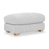 Cloud Footstool Fog from Roseland Furniture