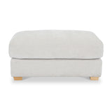 Cloud Footstool Natural Haze from Roseland Furniture