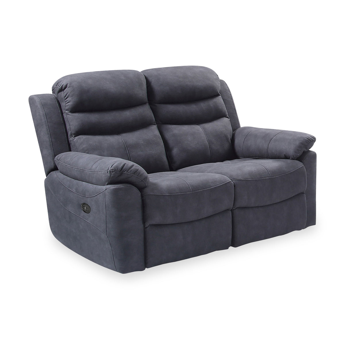 Conway Charcoal Electric 2 Seater Recliner from Roseland Furniture