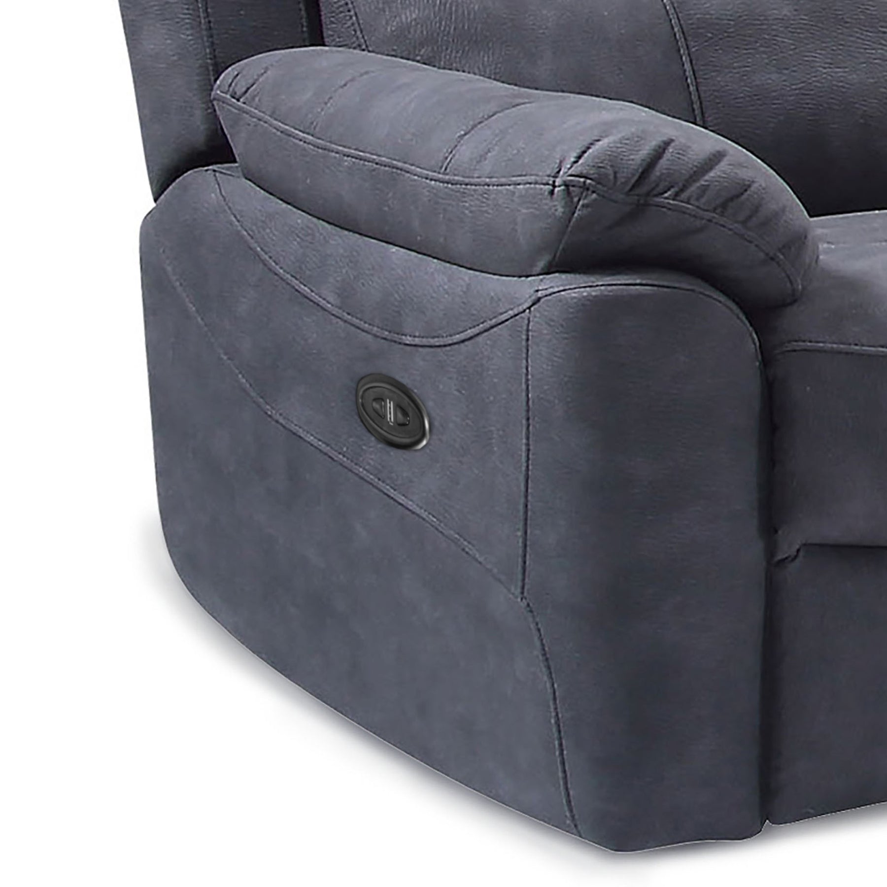 Conway Charcoal Electric Reclining Armchair from Roseland Furniture