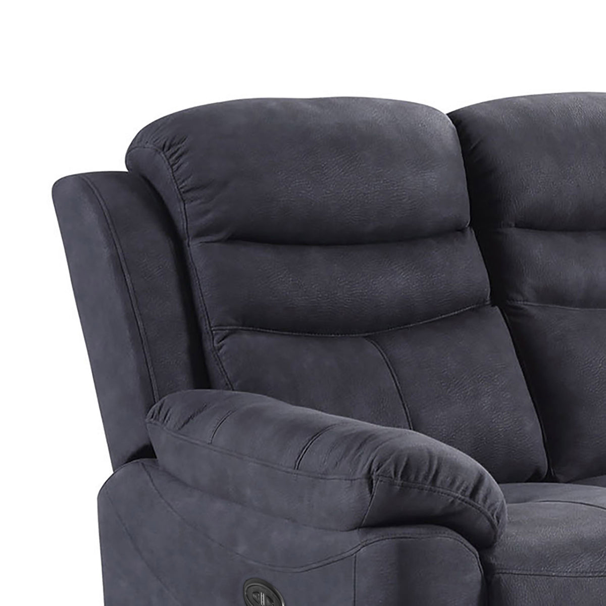 Conway Charcoal Electric 2 Seater Recliner from Roseland Furniture